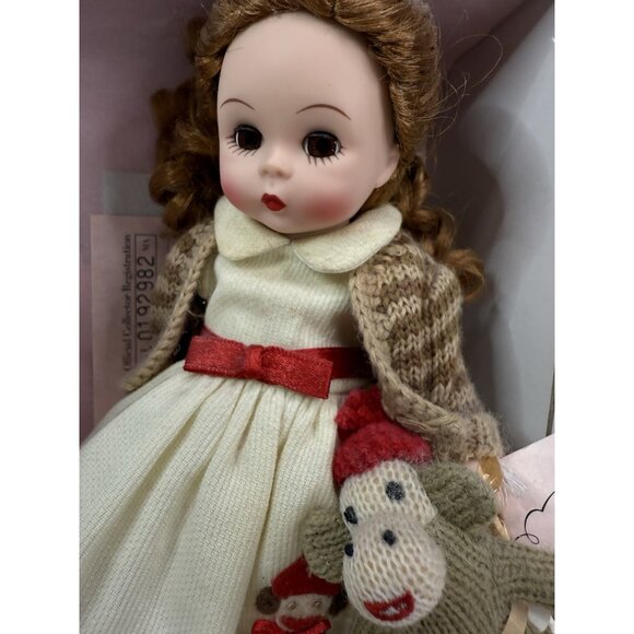 W/ BOX & TAG! Madame Alexander MONKEYING AROUND Doll #38510 2004 Sock Monkey - Picture 3 of 14